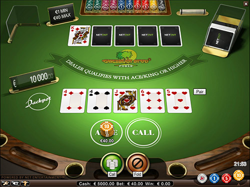 carribean stud poker