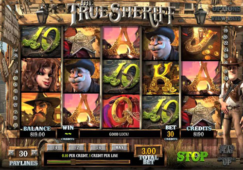 La Machine à sous The True Sheriff