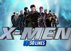 X-men 50 lines