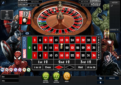 marvel roulette