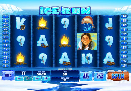 jeu ice run