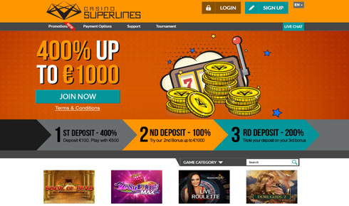 casino superlines